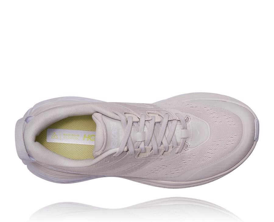 Hoka One One Trainers Womens White - Stinson Atr 6 - 01253QXAI